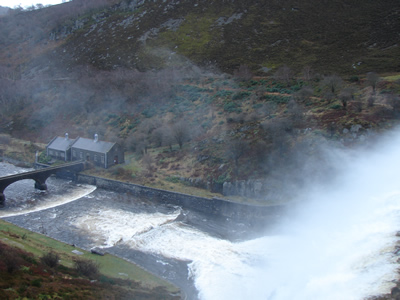 River Elan at dam